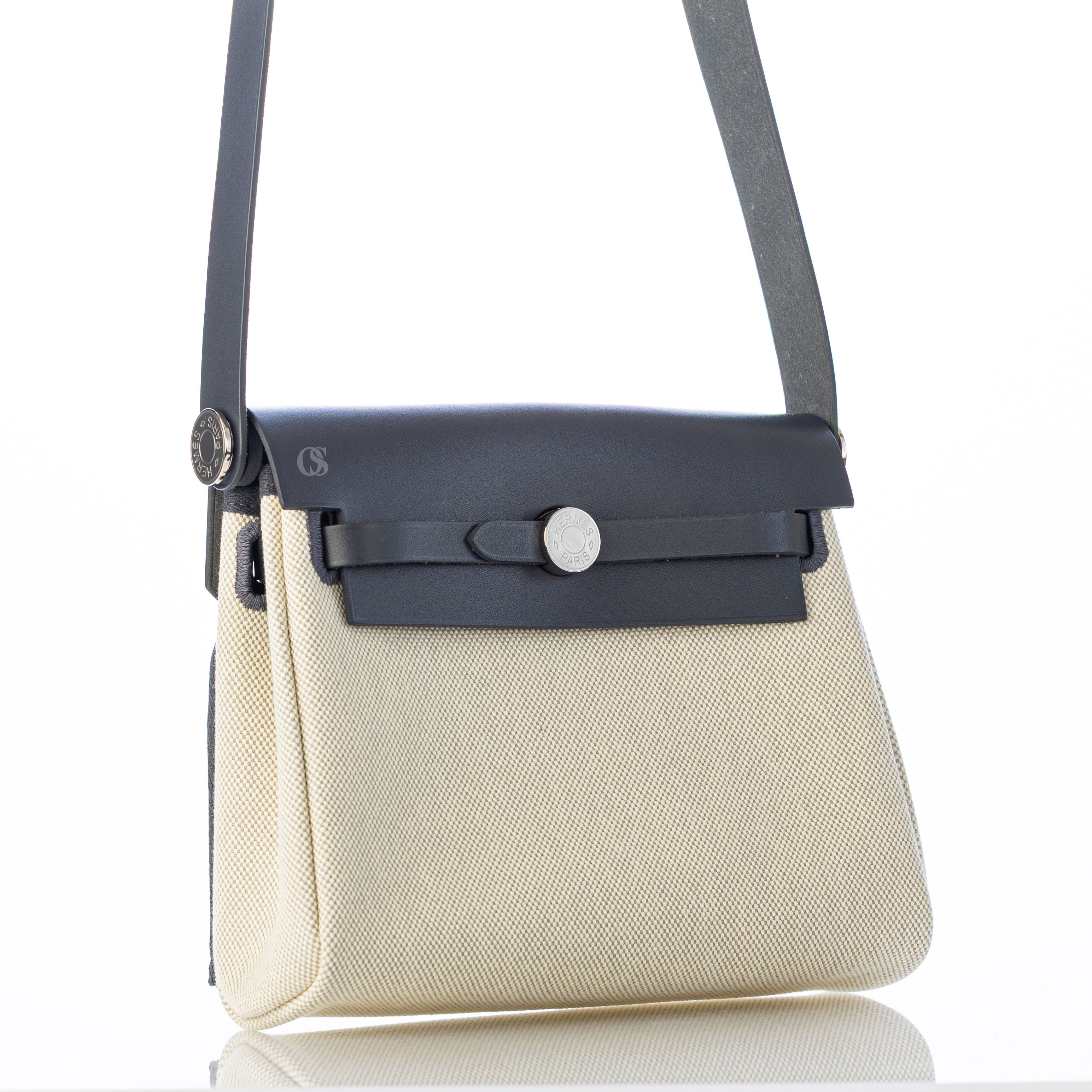 Hermes Mini Herbag Ardoise/Grey