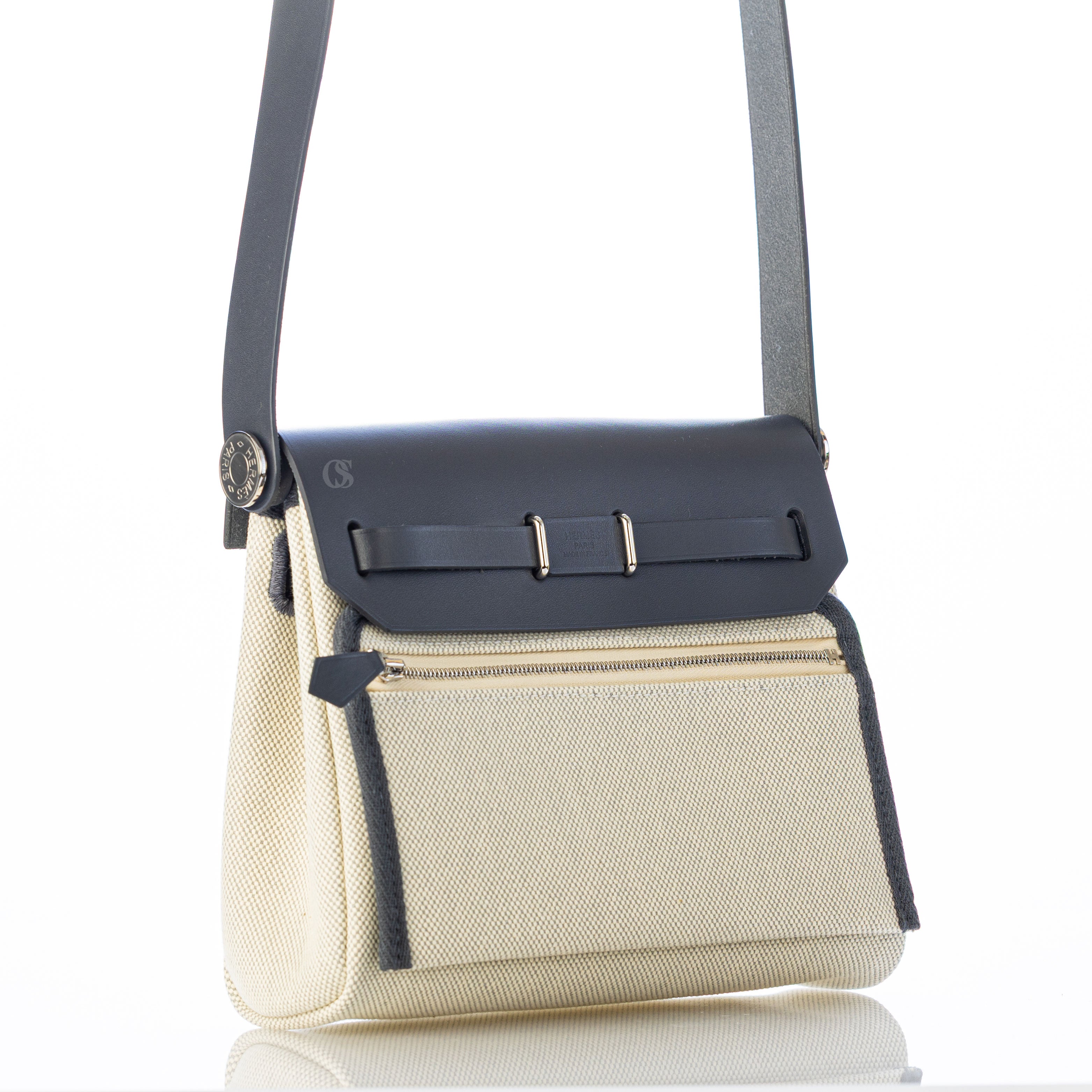 Hermes Mini Herbag Ardoise/Grey
