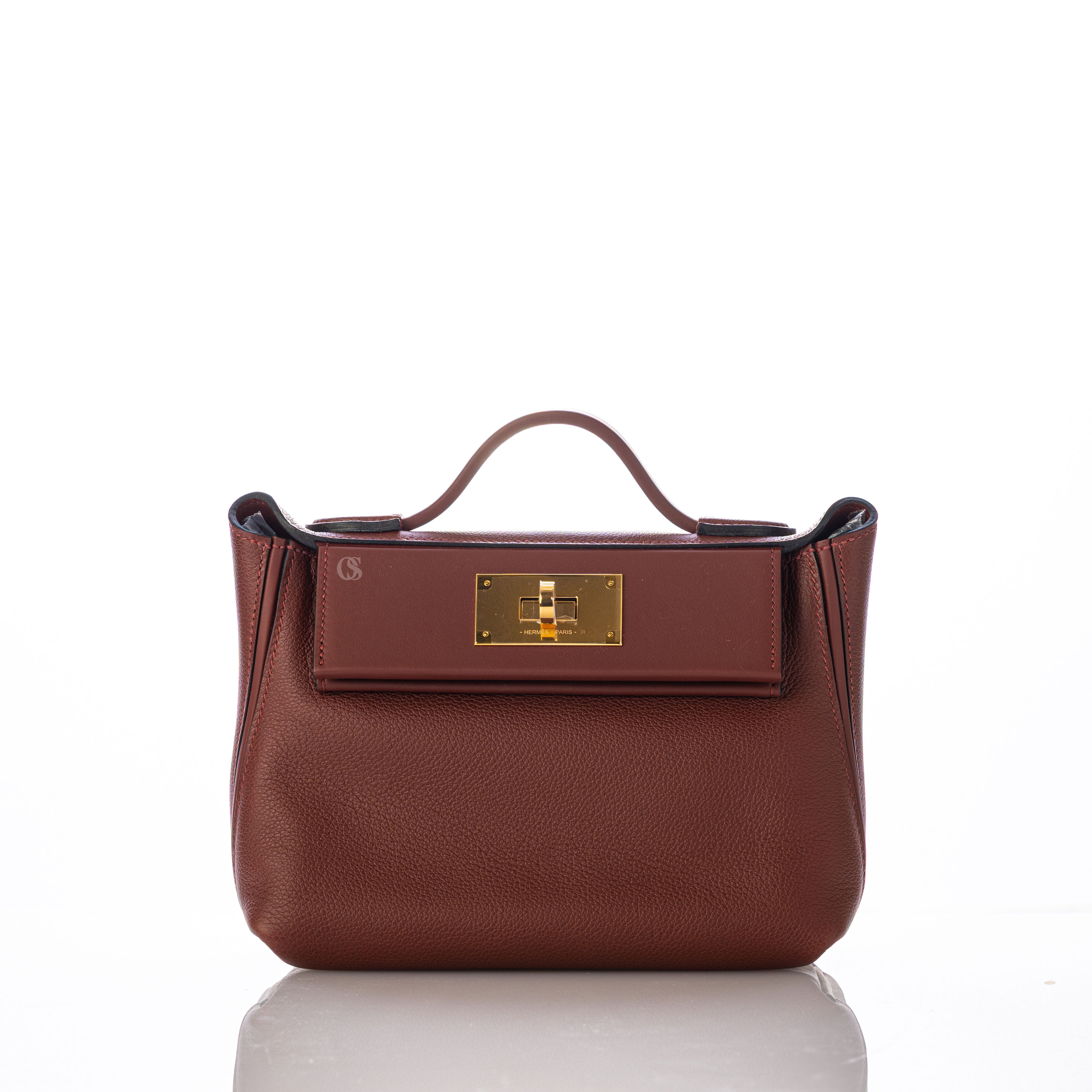 Hermes mini 24/24 Rouge H