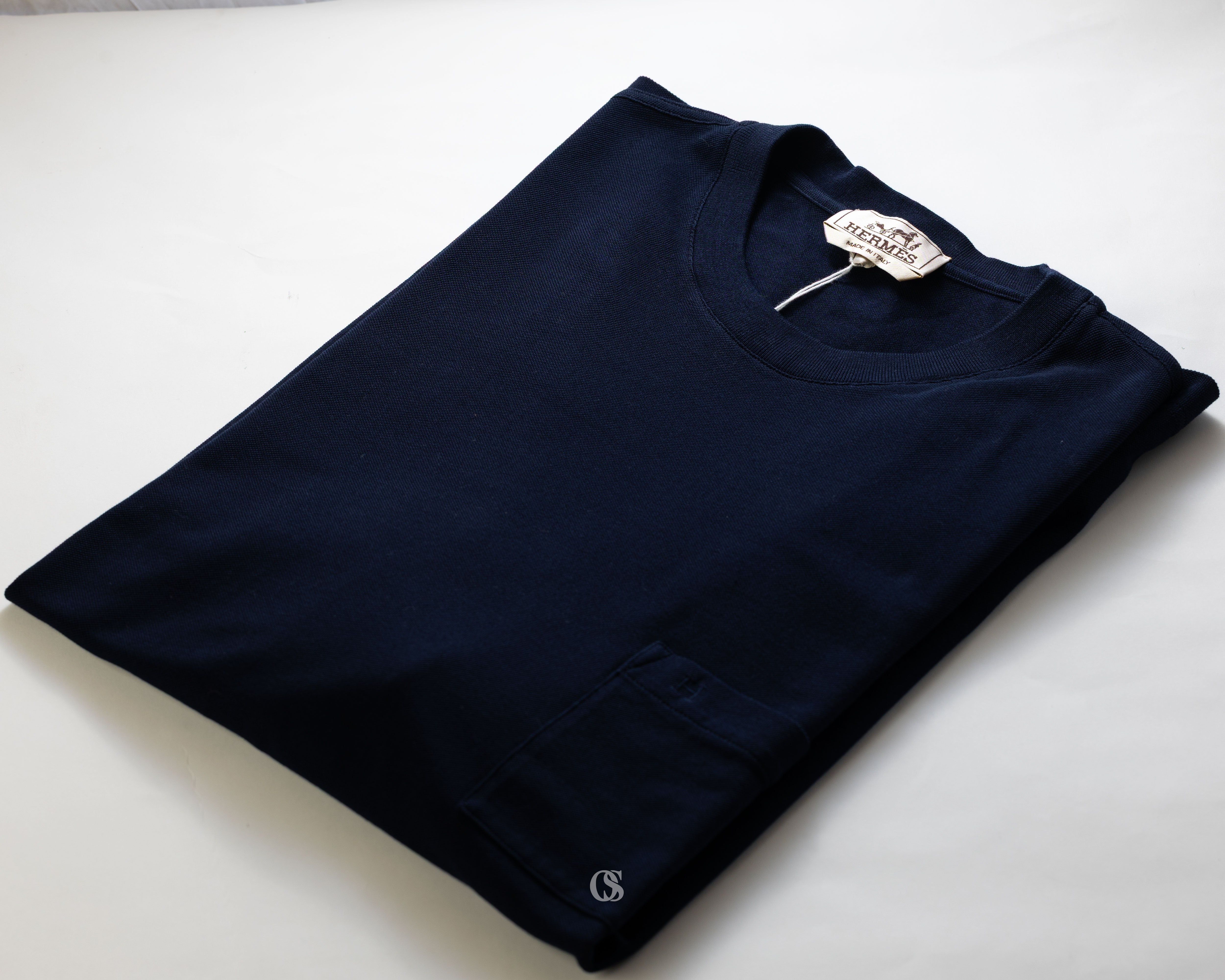 Hermes navy polo t-shirt