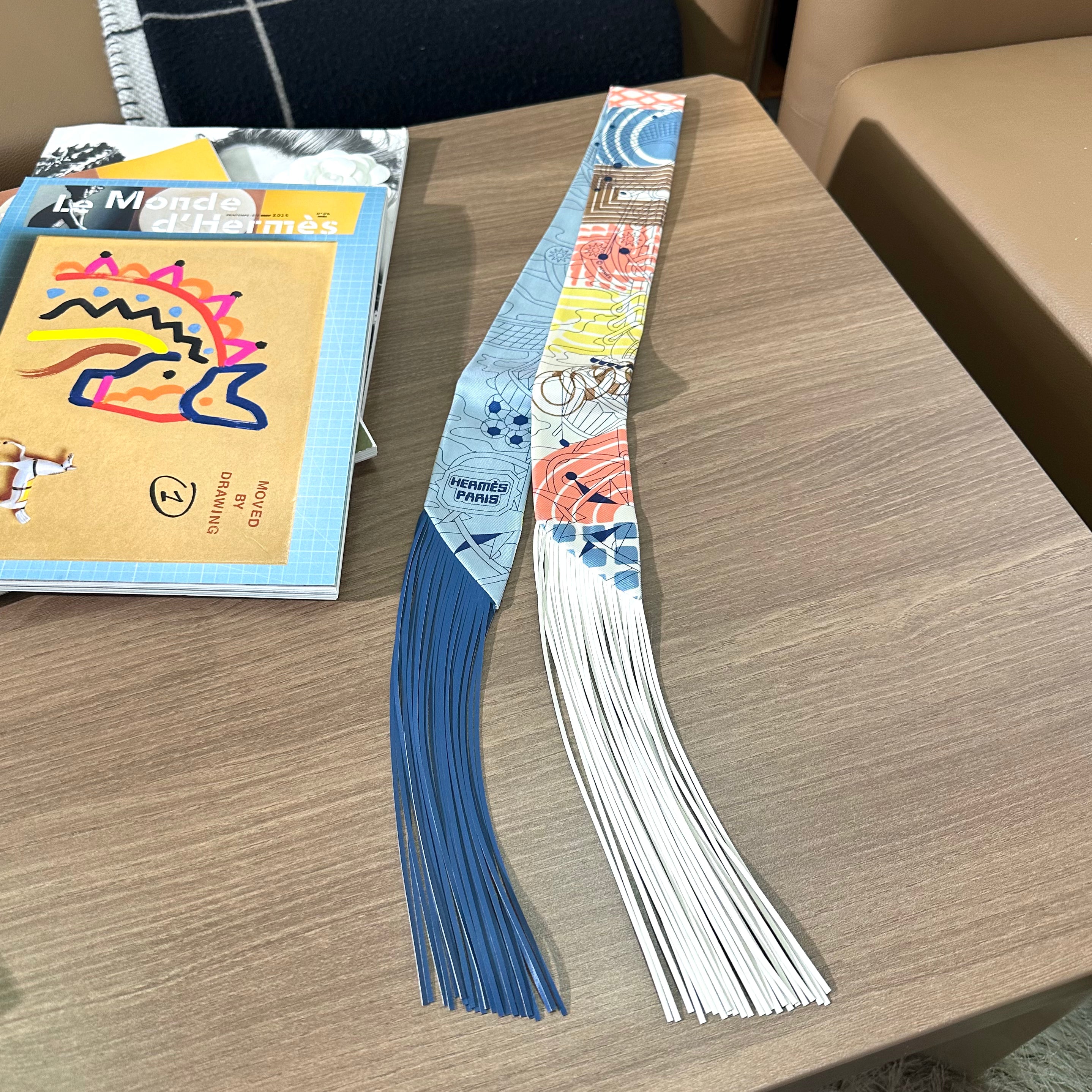 HERMES AU BLOC TWILLY MULTI COLOR